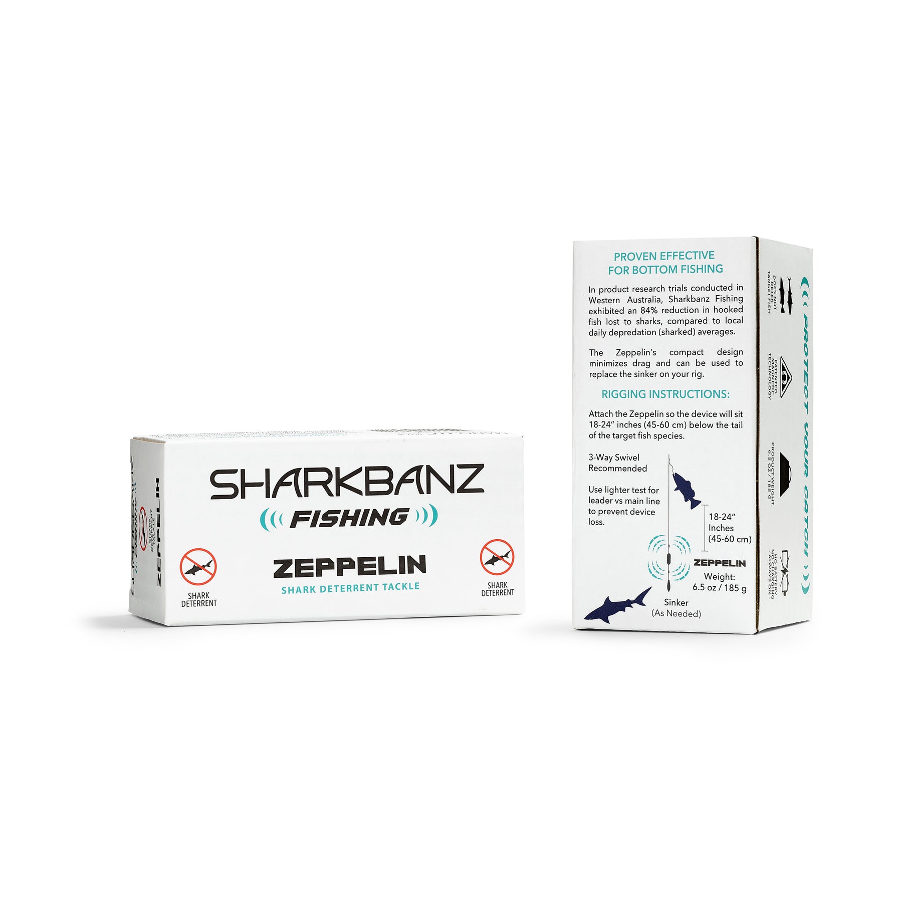 Sharkbanz Fishing - Zeppelin - Shark Deterrent Tackle