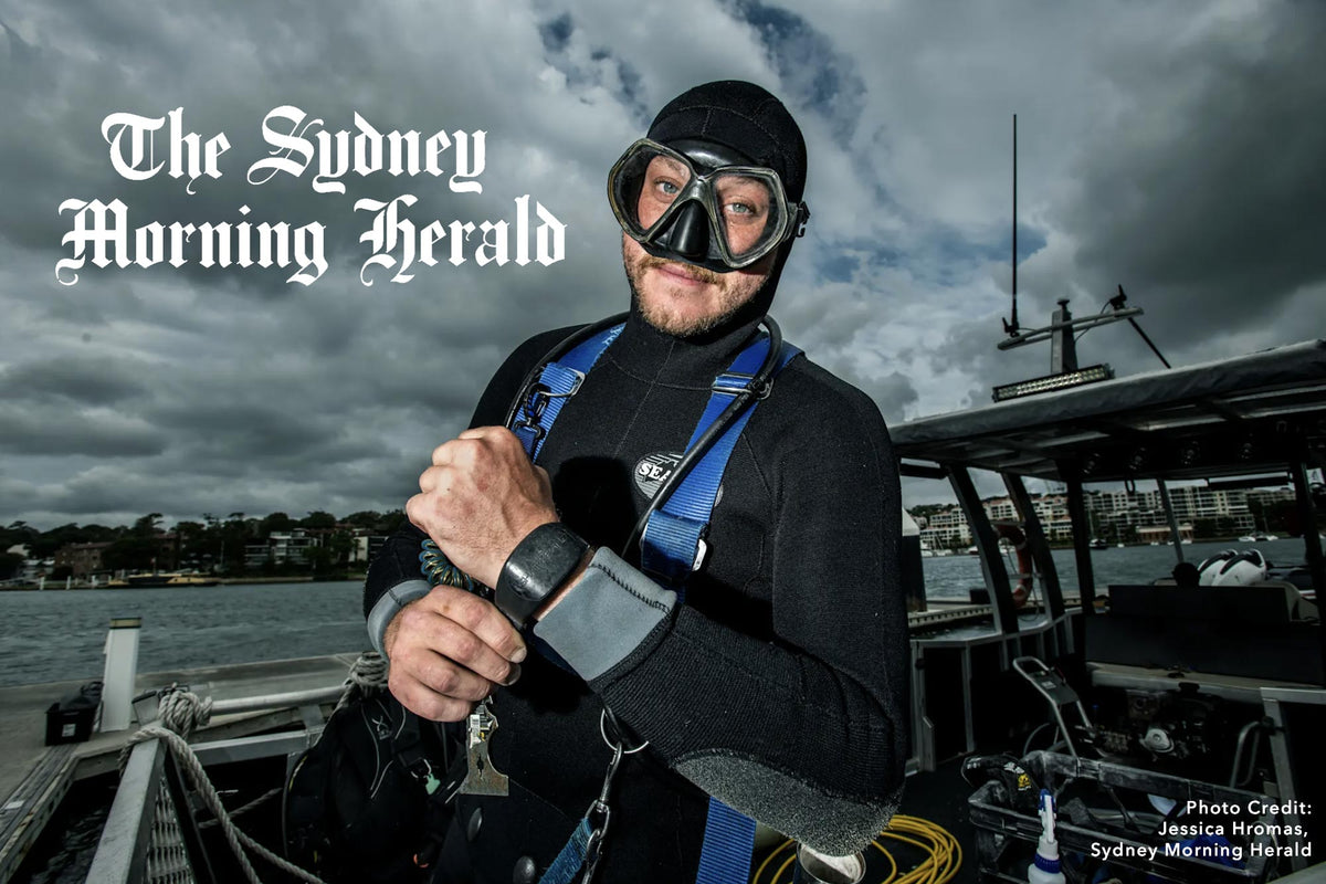 Via Sydney Morning Herald - Australians Rally Behind Sharkbanz Deterre