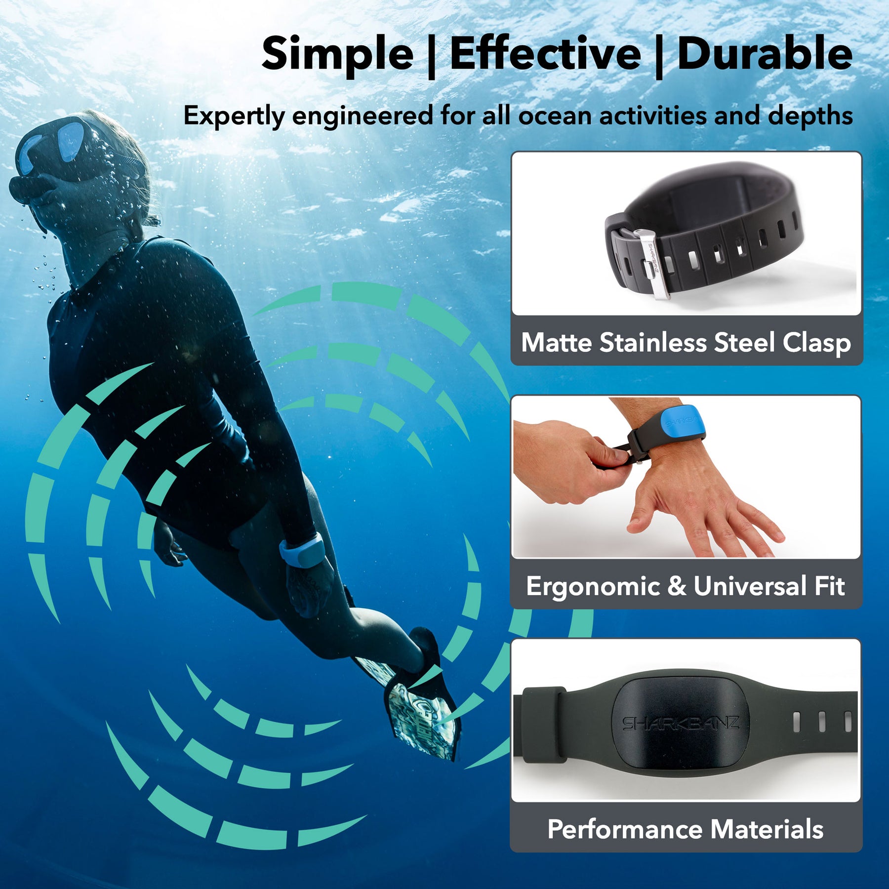Sharkbanz 2 – Wearable Shark Deterrent