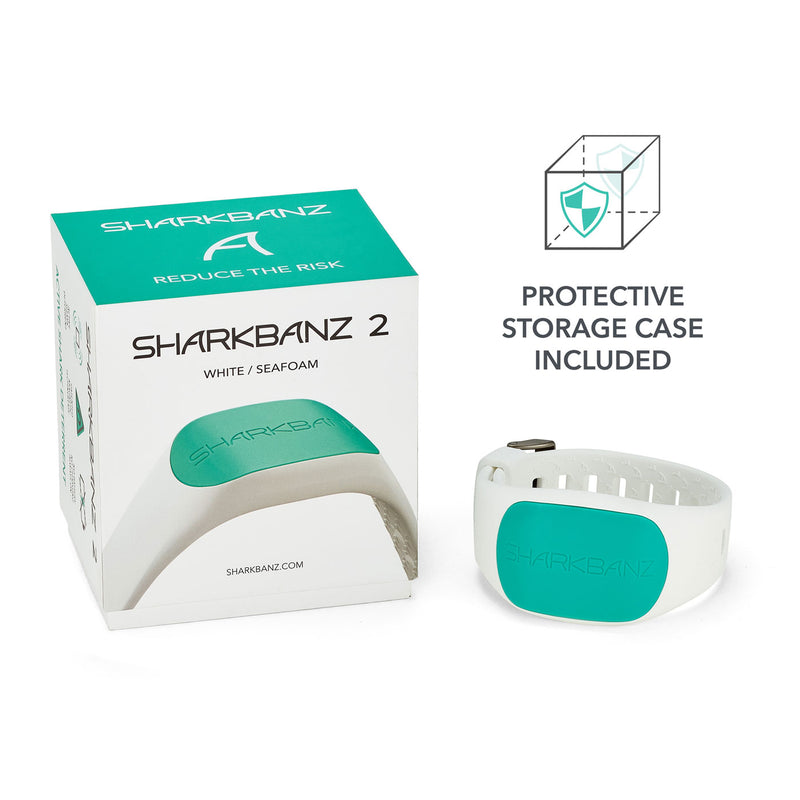 SHARKBANZ 2 Magnetic Shark Deterrent Band - All Black Limited Edition For Swimming, Surfing, Diving